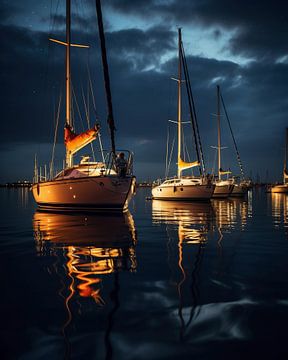 Boat Romance by fernlichtsicht