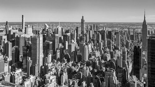 Skyline New York Manhattan East from the Edge