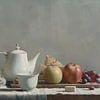 Table du petit déjeuner | Échos de la lumière du matin sur Caprices d'Art