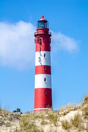 Amrum lighthouse in the dunes by Alexander Baumann