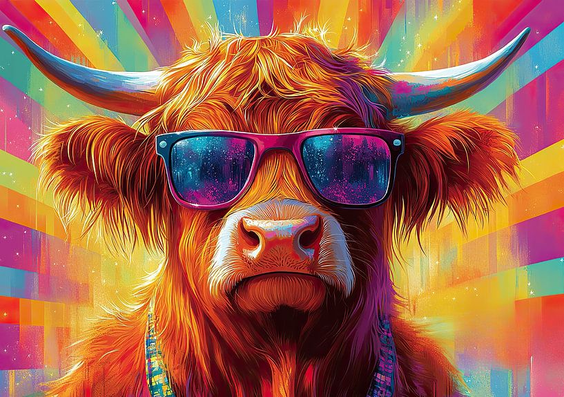 Scottish Highland cattle by Niklas Maximilian