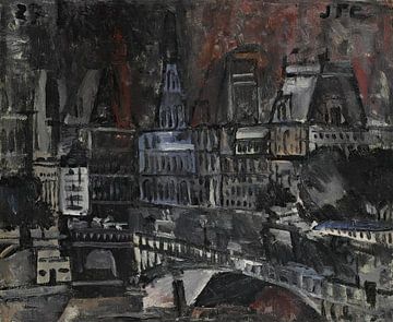 Joaquín Torres García - Hôtel de Ville (Paleis van Justitie) (1927) van Peter Balan