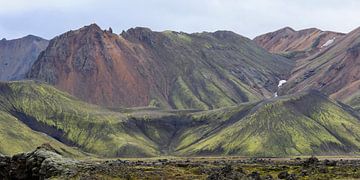 Landmannalaugar - IJsland van Barbara Brolsma