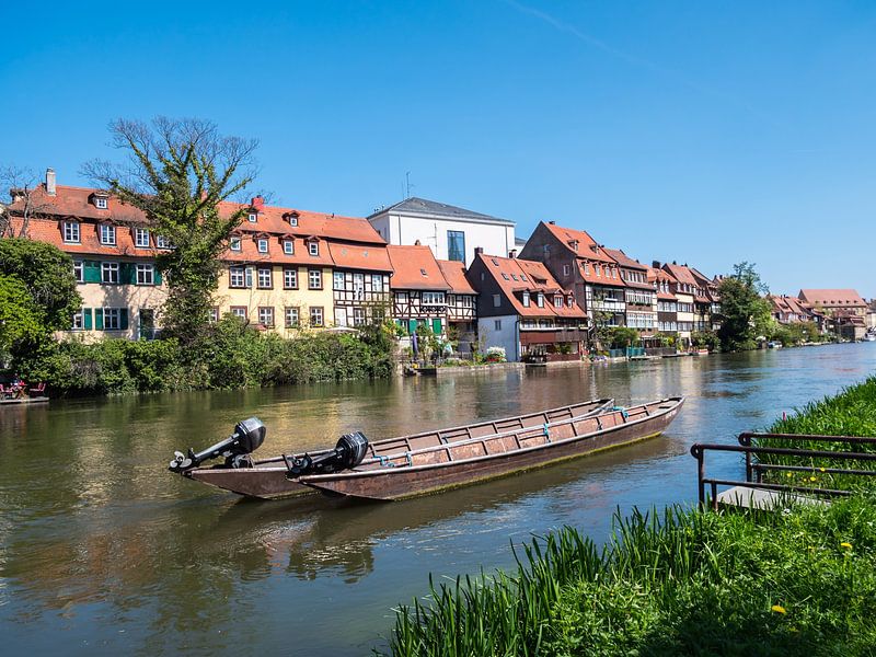 Gondeln in Klein-Venedig Bamberg Bayern von Animaflora PicsStock