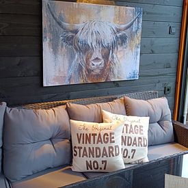 Customer photo: Highland Cow I by Atelier Paint-Ing, on artframe