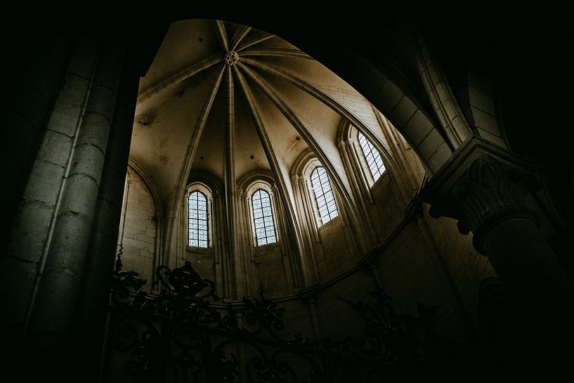 Glasmalerei X von Steven Goovaerts
