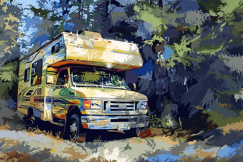 Motorhome holidays in nature by Art & Soul Creations