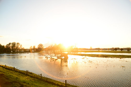 Sundown in the Netherlands
