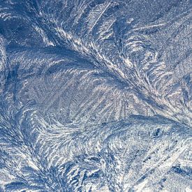 motifs de cristaux de glace sur Marika Rentier