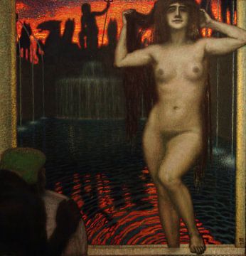 Franz von Stuck - Bathsheba (1912) van Peter Balan