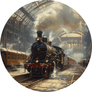 Gare du Nord van Kees van den Burg