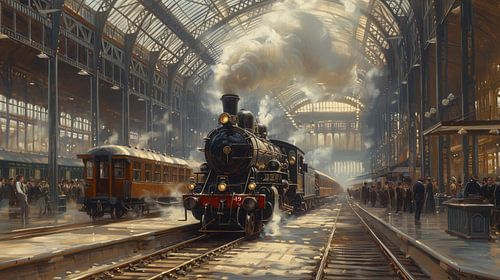 Gare du Nord by Kees van den Burg