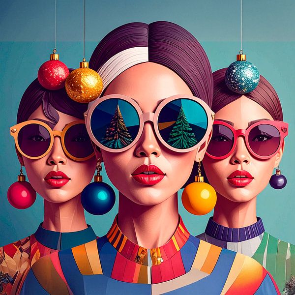 Fijne feestdagen... van Ans Bastiaanssen