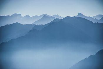 Mountain landscape pattern