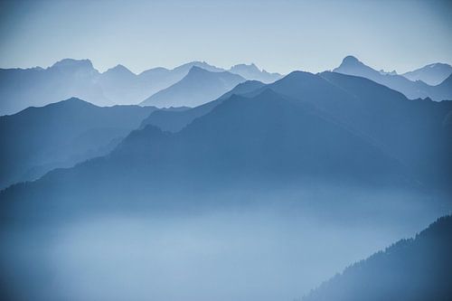 Berglandschap patroon