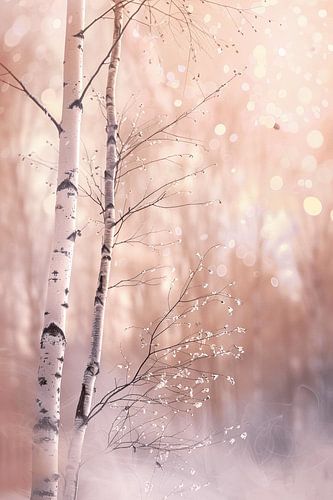 Enchanting Birch Arch: Natural Light Play