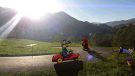 Spektakel am Berg von Heubeere-Cartoons