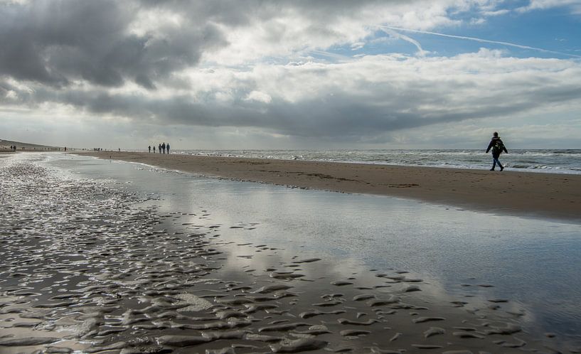 Strandwandeling Zandvoort by Douwe Bergsma