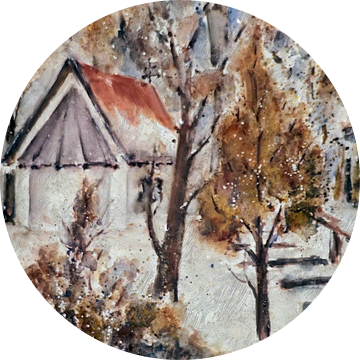 Winter in Bad Füssing - Kapel in het kuurbos