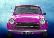 Innocenti Mini Minor 850 in pink von aRi F. Huber Miniaturansicht