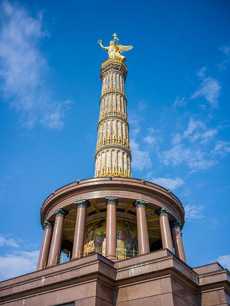 Berlijn - Overwinningszuil op de Straße des 17. Juni van t.ART