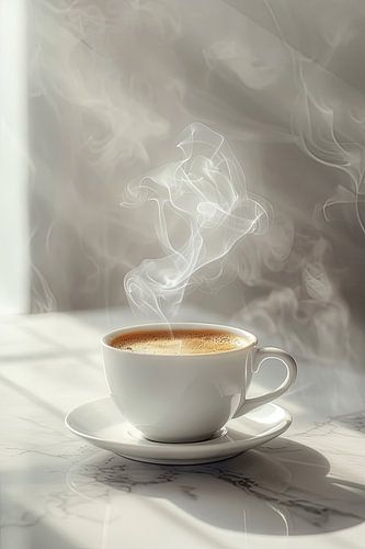 kop koffie of Cappuccino