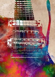 Guitar 10 music art #guitar #music by JBJart Justyna Jaszke