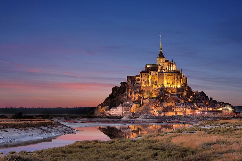 Le Mont-Saint-Michel sur la côte française par Thomas Rieger