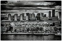 Noordereiland, zwartwit