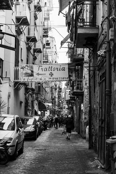Rue des Quartieri Spagnoli à Naples par Chantal Koster