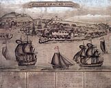Curacao, a map from around 1800 by Atelier Liesjes thumbnail