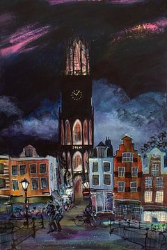 Dom bij Nacht van Sophia Anastasia