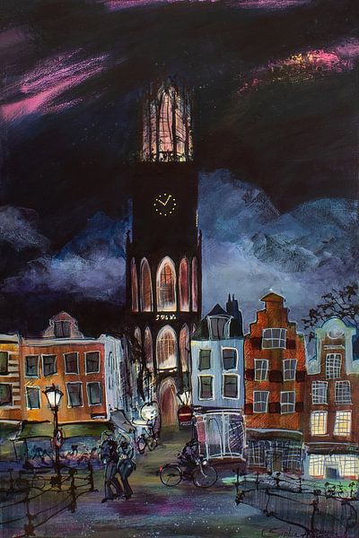 Cathédrale de nuit par Sophia Anastasia