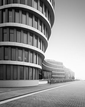 AIDA Cruises Headquarters (b/w) by Florian Schmidt