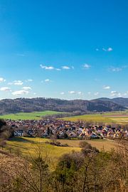Spring walk around the castle ruins Brandenburg in the beautiful by Oliver Hlavaty