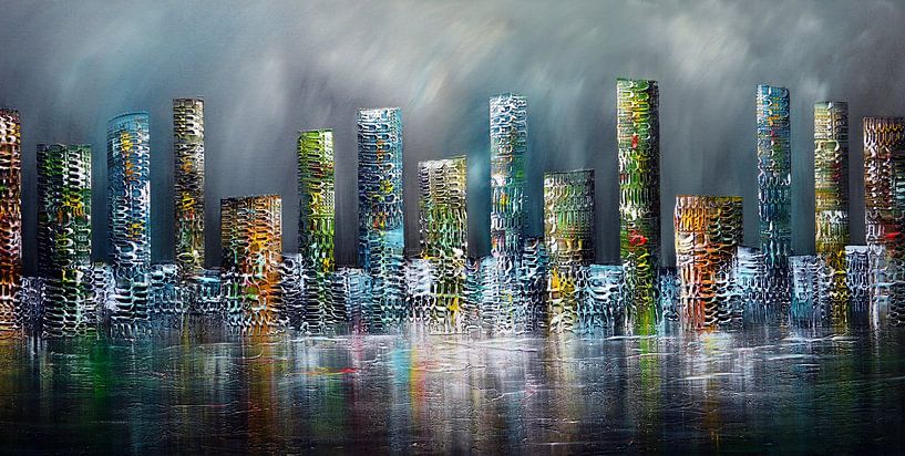 Stadt von Gena Theheartofart