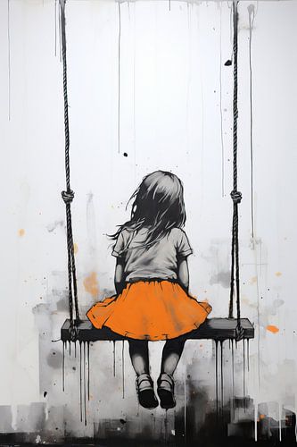 Orange | Banksy Style