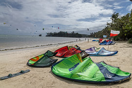 Kite surfing @ Boracay eiland, Filipijnen van Travel Tips and Stories