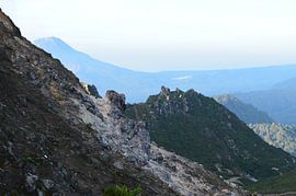 View in the mountains by Laura