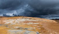 Geothermisch landschap Krafla op IJsland van Daan Kloeg thumbnail