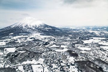 Hubschrauberflug in Japan