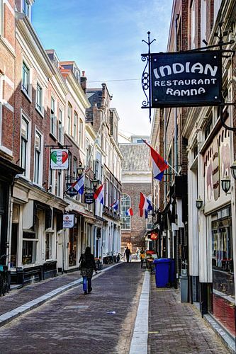 Binnenstad van Den Haag Nederland