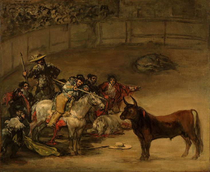 Stierkampf, Francisco de Goya von Meisterhafte Meister