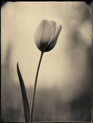 Tulipe dans une lumière douce n° 17