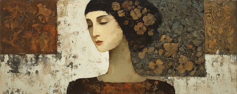 Femme florale par Caprices d'Art