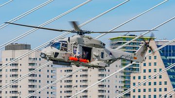 NH-90 helikopter tijdens de Wereldhavendagen 2025. van Jaap van den Berg
