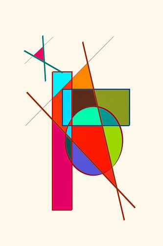 Modern, geometrie, minimalisme, abstract