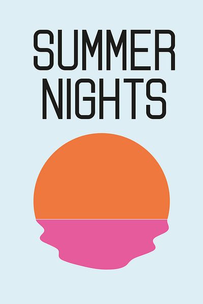 Summer Nights by Walljar