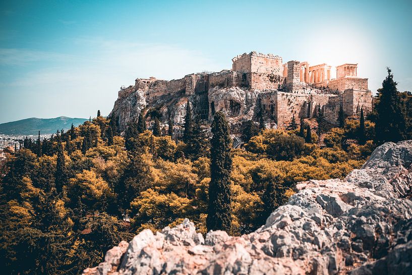 Akropolis von Athen von Leon Weggelaar