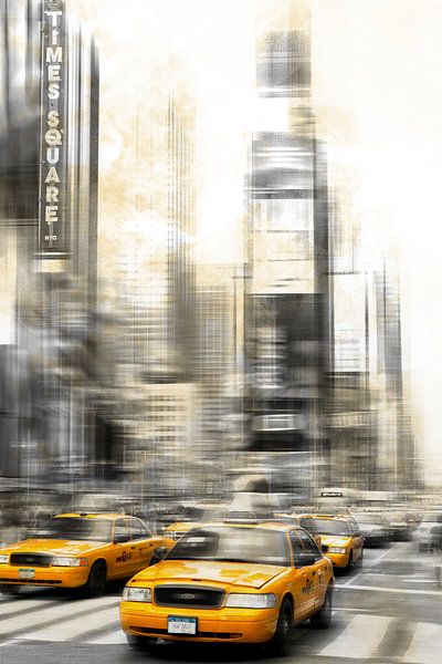 City-Art TIMES SQUARE I von Melanie Viola